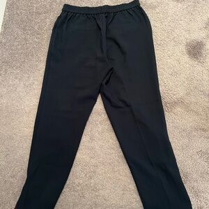 Anthropologie Navy Work Pants